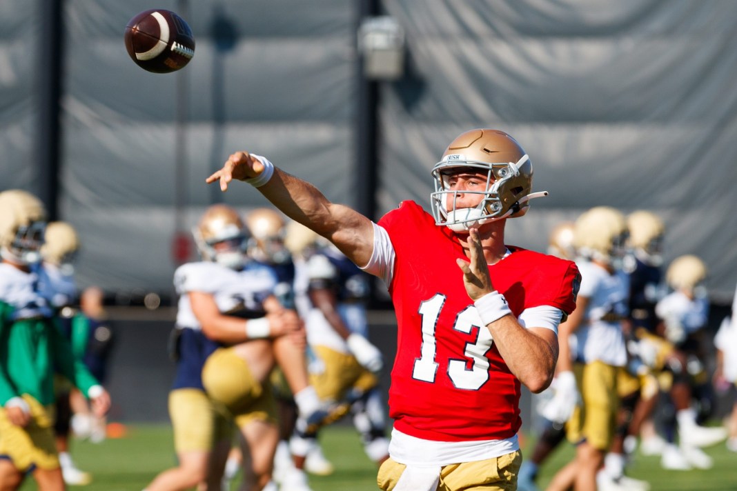 cj carr notre dame miami week 1 college football