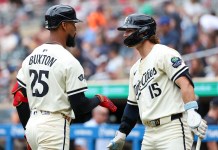Steve Makinen’s MLB Picks from Betting Splits and Systems for Tuesday, August 19 Byron Buxton Minnesota Twins center fielder