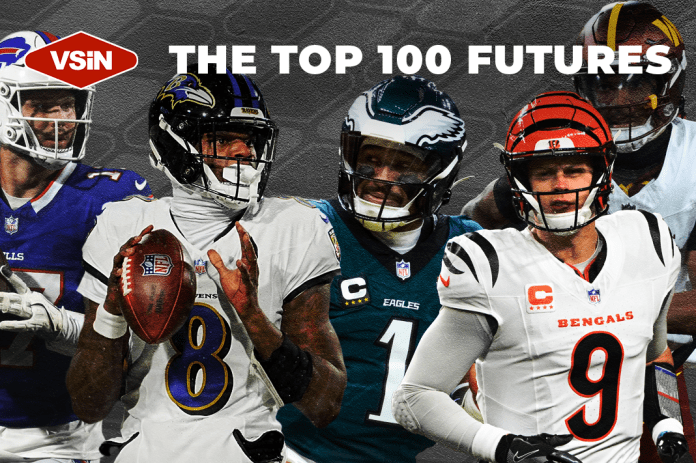 top 100 nfl futures best bets