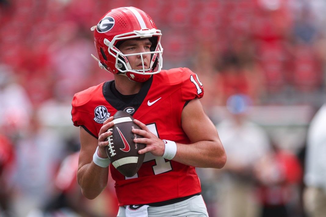 Gunner Stockton, Georgia, college football