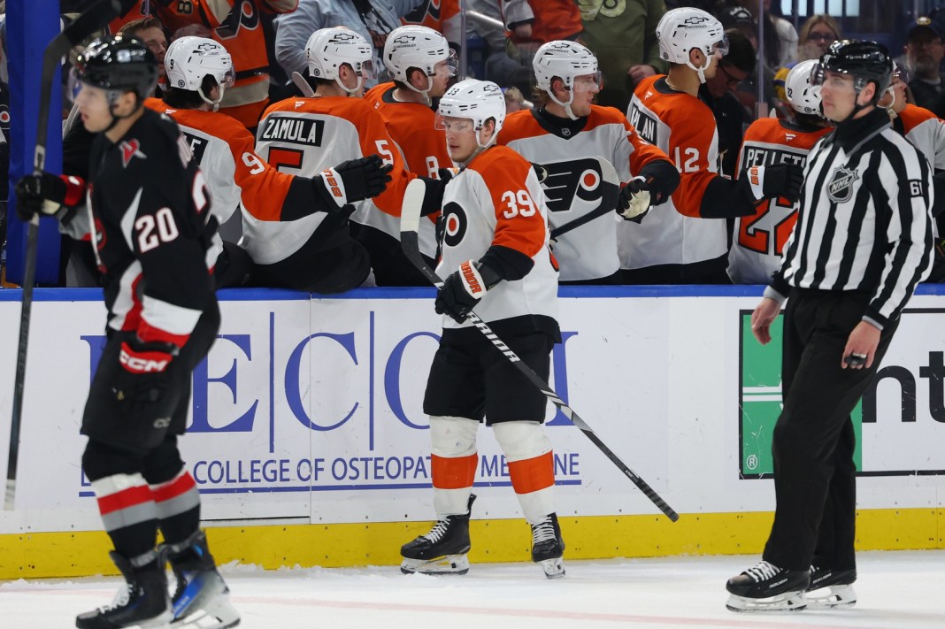 matvei michkov philadelphia flyers