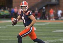 College Football Week 3 Stability Score Plays from Steve Makinen Luke Altmyer, Illinois, College football