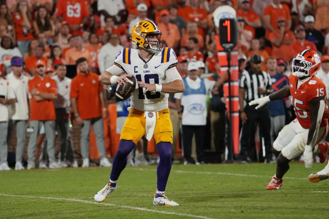 Garrett Nussmeier, LSU, college football
