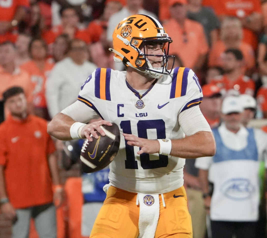 Garrett Nussmeier, LSU, college football