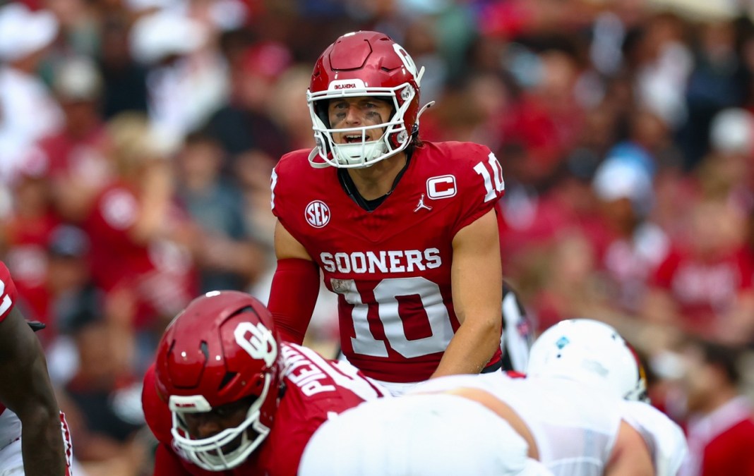 John Mateer, Oklahoma Sooners, college football