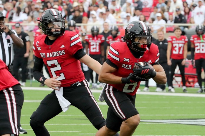 Texas Tech, Behren Morton, college football