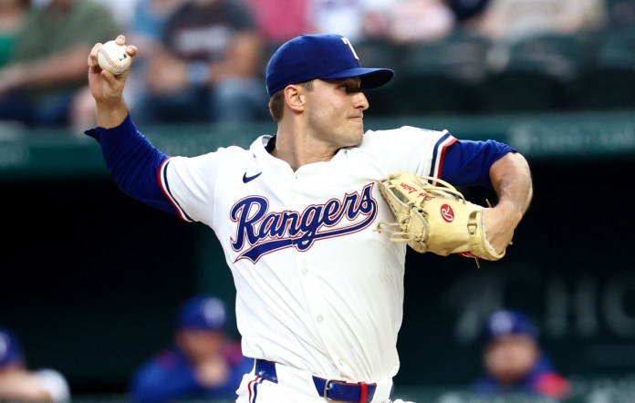 Jack Leiter, Texas Rangers, MLB