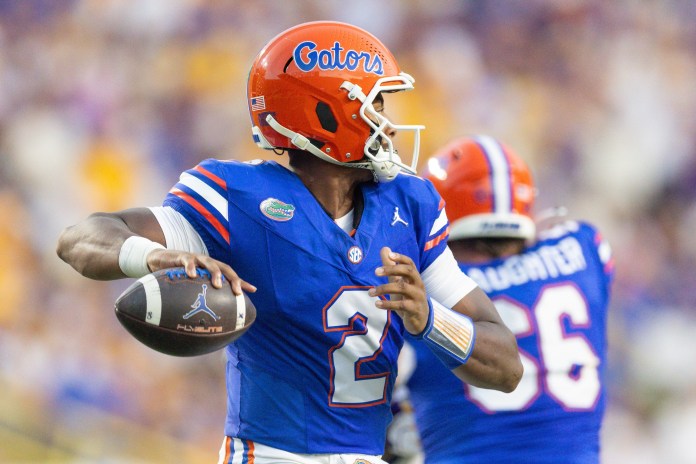 DJ Lagway, Florida, college football