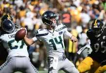 Week 11 NFL Odds and Matchups Report Sam Darnold, Seattle Seahawks, NFL