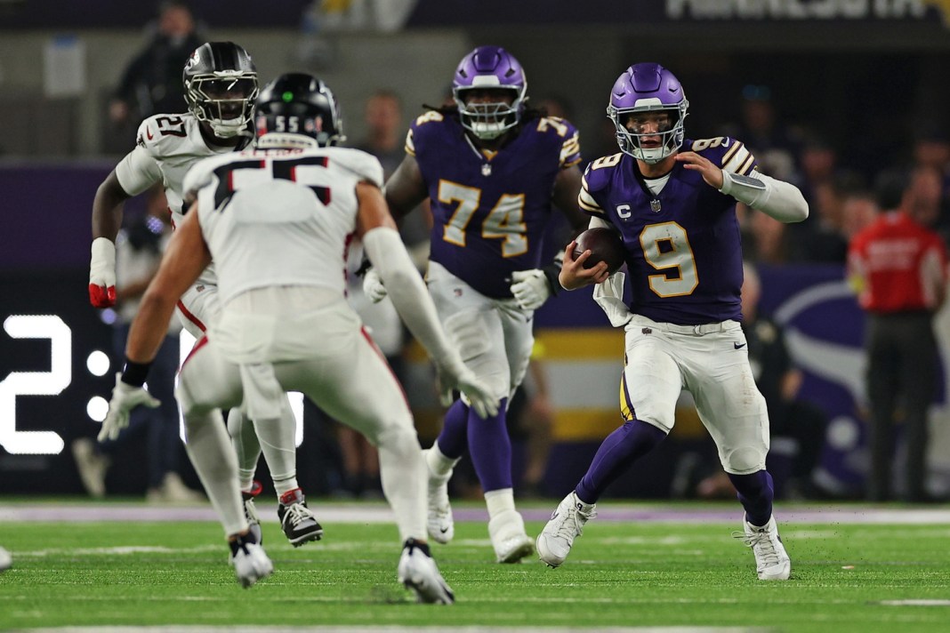 NFL: Atlanta Falcons at Minnesota Vikings J.J. McCarthy