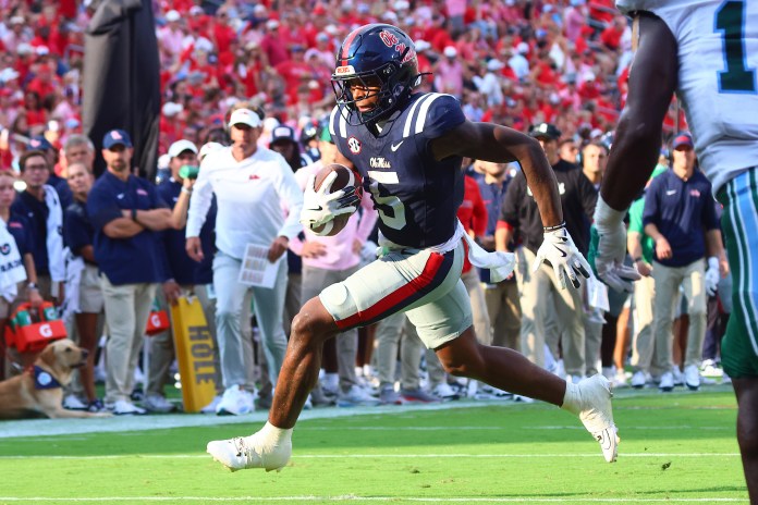 Kewan Lacy Mississippi Rebels running back