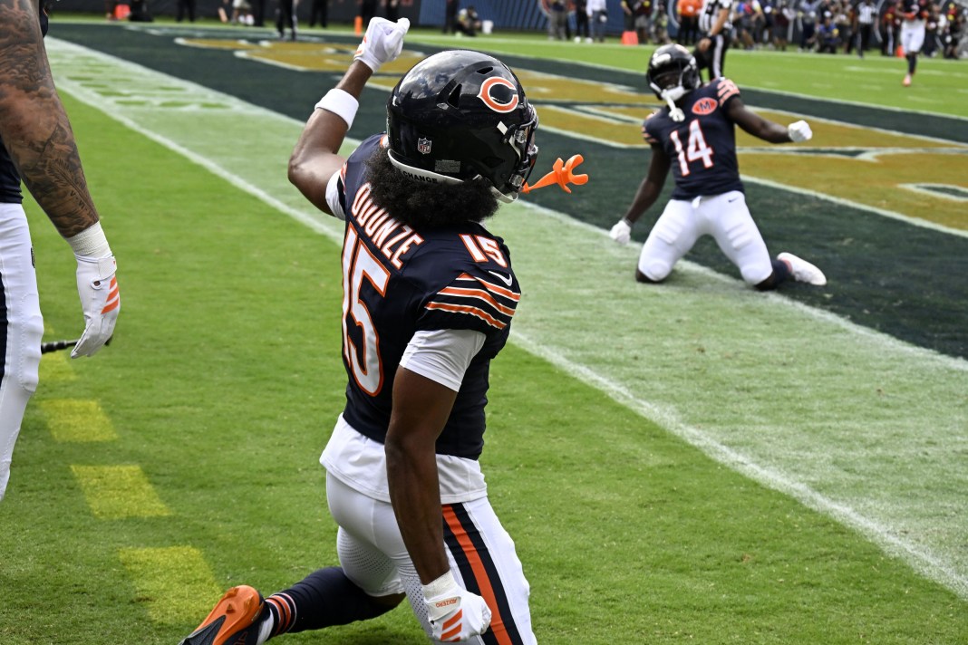 rome odunze first touchdown scorer picks week 4