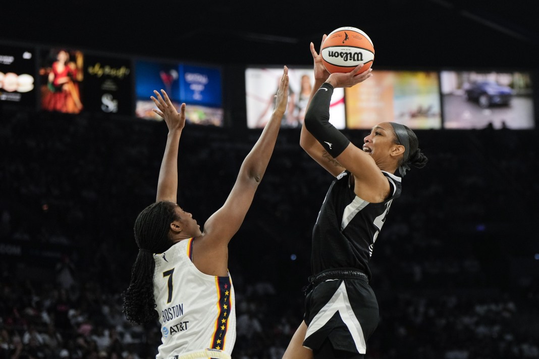 a'ja wilson, Las Vegas Aces, WNBA