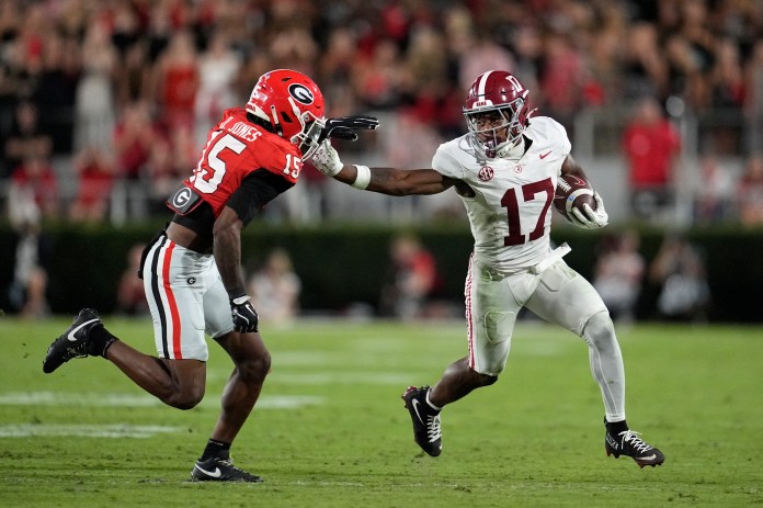 Lotzeir Brooks Alabama Crimson Tide wide receiver