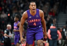 Toronto Raptors 2026-27 NBA Preview: Burning Questions, Analysis, Win Total Prediction Raptors star Scottie Barnes celebrates a play during the 2024-25 NBA season.