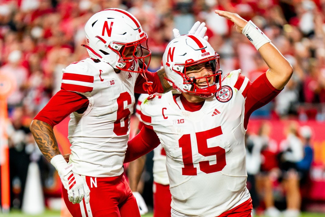 Dylan Raiola, Nebraska, college football