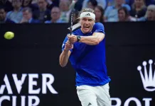 Rolex Paris Masters: Tennis Best Bets & Top Picks for October 30 Alexander Zverev hits a backhand against Alex de Minaur at the 2025 Laver Cup.