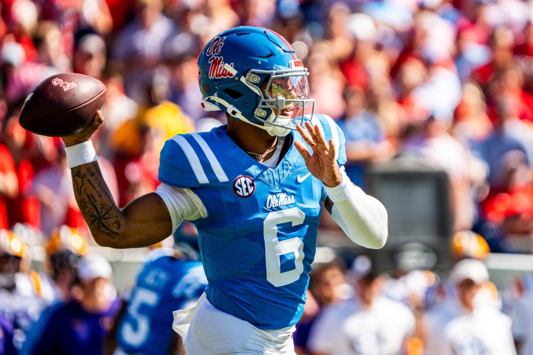 Trinidad Chambliss, Ole Miss, college football