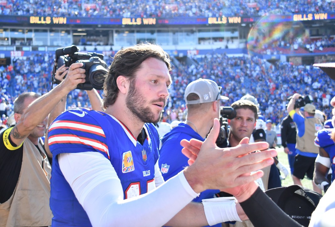 NFL: New Orleans Saints at Buffalo Bills Josh Allen