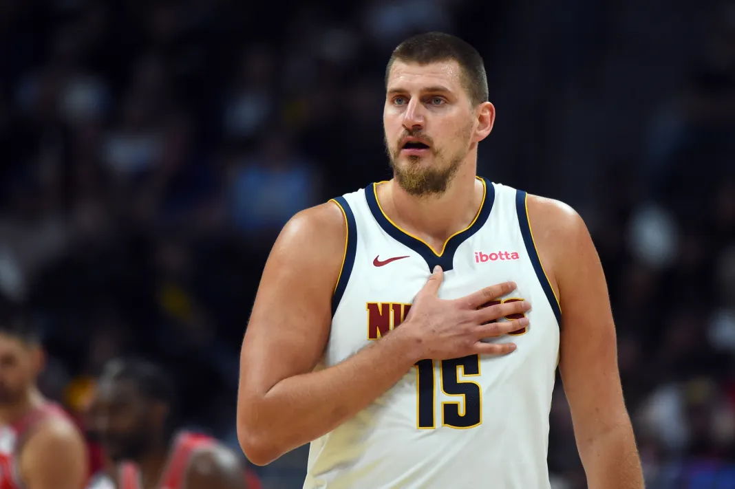 NBA: Preseason-Chicago Bulls at Denver Nuggets Nikola Jokic, Denver Broncos, NBA