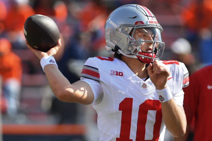 Julian Sayin, Ohio State, college football