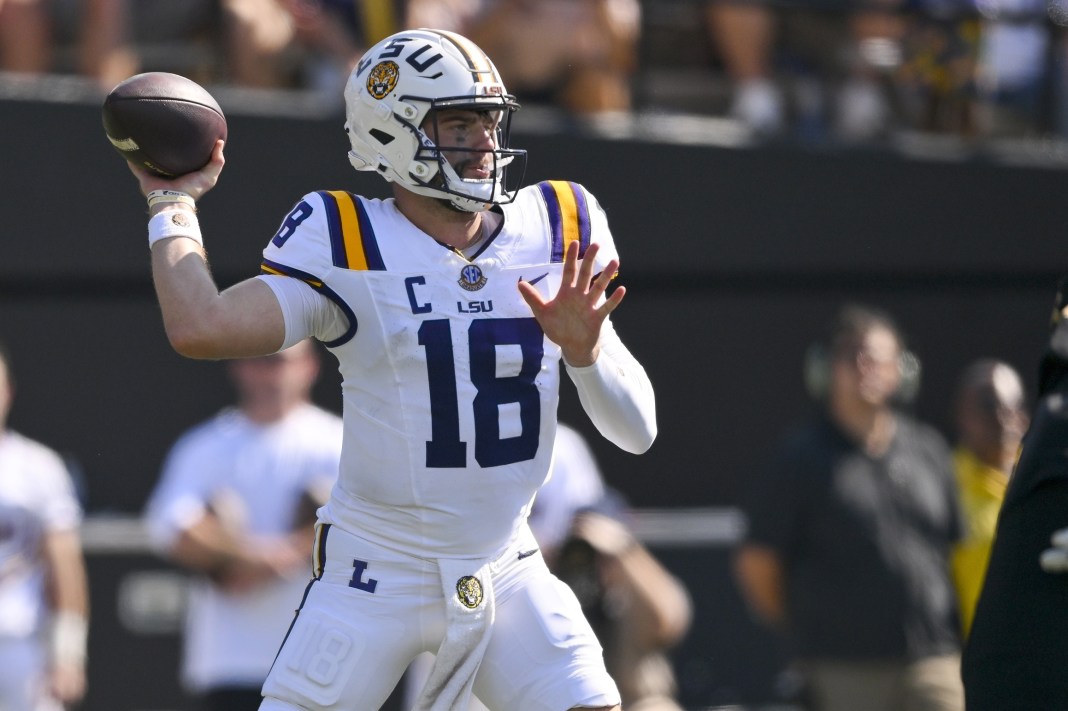 Garrett Nussmeier, LSU, college football