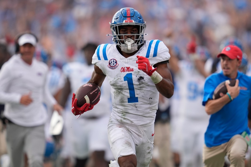 De'Zhaun Stribling Mississippi Rebels wide receiver