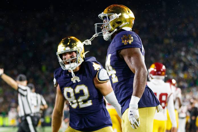 Jadarian Price Notre Dame running back