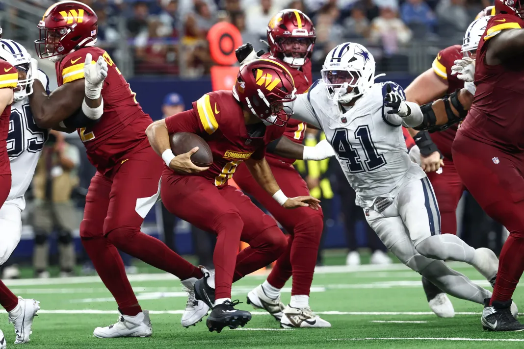 NFL: Washington Commanders at Dallas Cowboys Marcus Mariota