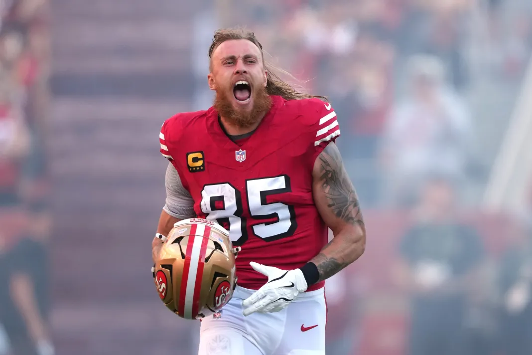 NFL: Atlanta Falcons at San Francisco 49ers George Kittle, San Francisco 49ers, national tight end day