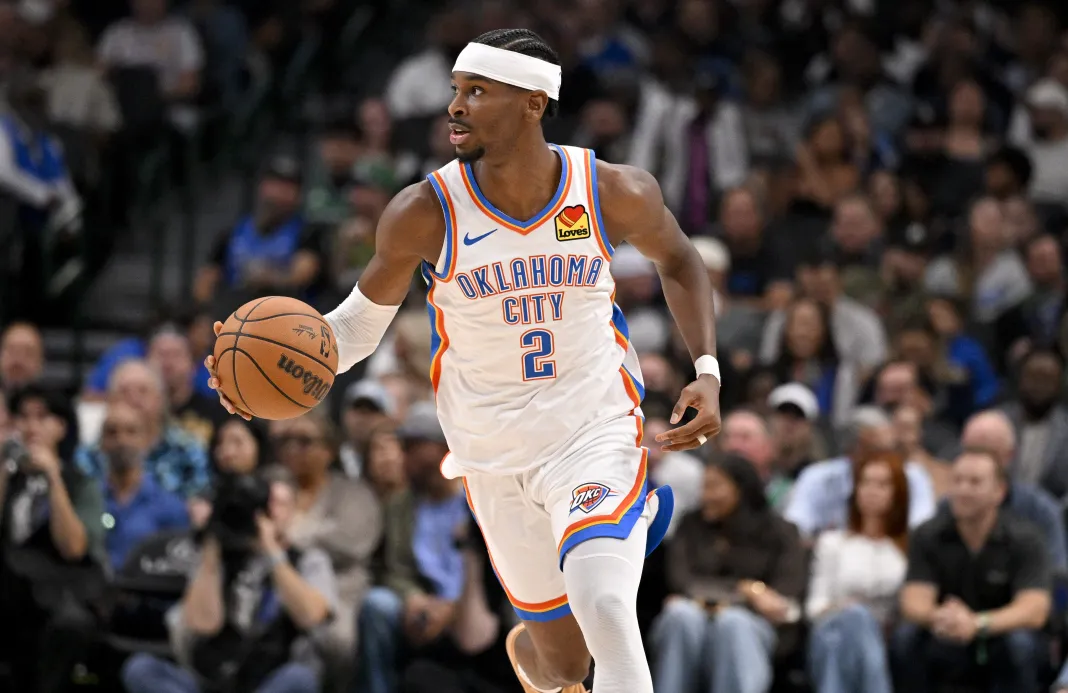 NBA: Oklahoma City Thunder at Dallas Mavericks Shai Gilgeous-Alexander Oklahoma City Thunder guard