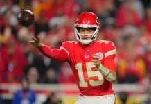Expert NFL Best Bets: Week 9 picks, predictions and player props from Zachary Cohen Chiefs superstar Patrick Mahomes throws a pass against the Commanders during the 2025 NFL season.