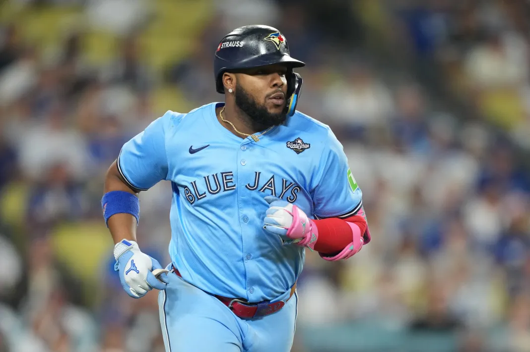 MLB: World Series-Toronto Blue Jays at Los Angeles Dodgers Vladimir Guerrero Jr, Toronto Blue Jays, MLB
