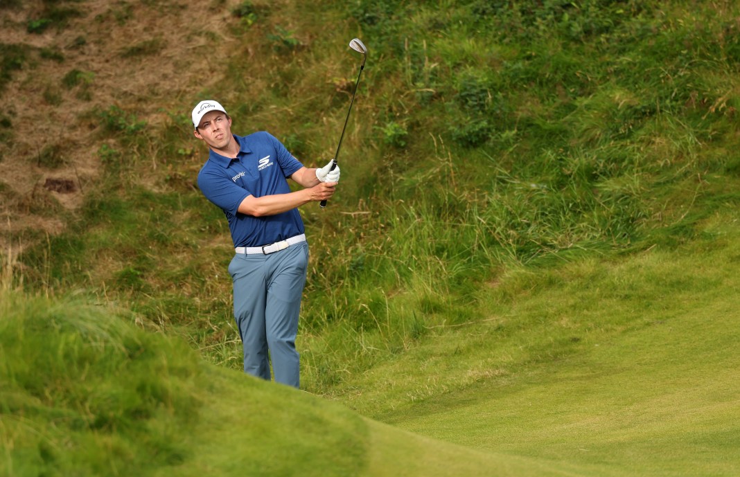 PGA: The 153rd Open - Final Round Matt Fitzpatrick pro golfer