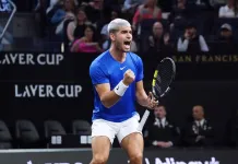 ATP Finals Thursday, November 13: Tennis Best Bets, Predictions, Top Picks Carlos Alcaraz celebrates a point in a doubles match with Casper Ruud at the 2025 Laver Cup.