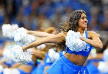 Cutting Through the Noise on Home-Field Advantage in NFL, College Football Detroit Lions cheerleaders