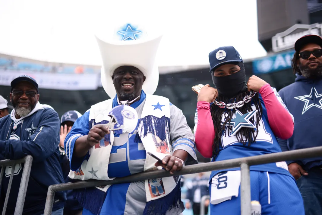 NFL: Dallas Cowboys at Carolina Panthers Dallas Cowboys fans