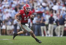 Week 10 College Football Betting Splits Systems and Picks Gunner Stockton, Georgia, college football