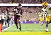 College Football Top Plays Based on Betting Splits, Power Ratings and Trends – Week 11 Jamarion Morrow Texas A&M running back