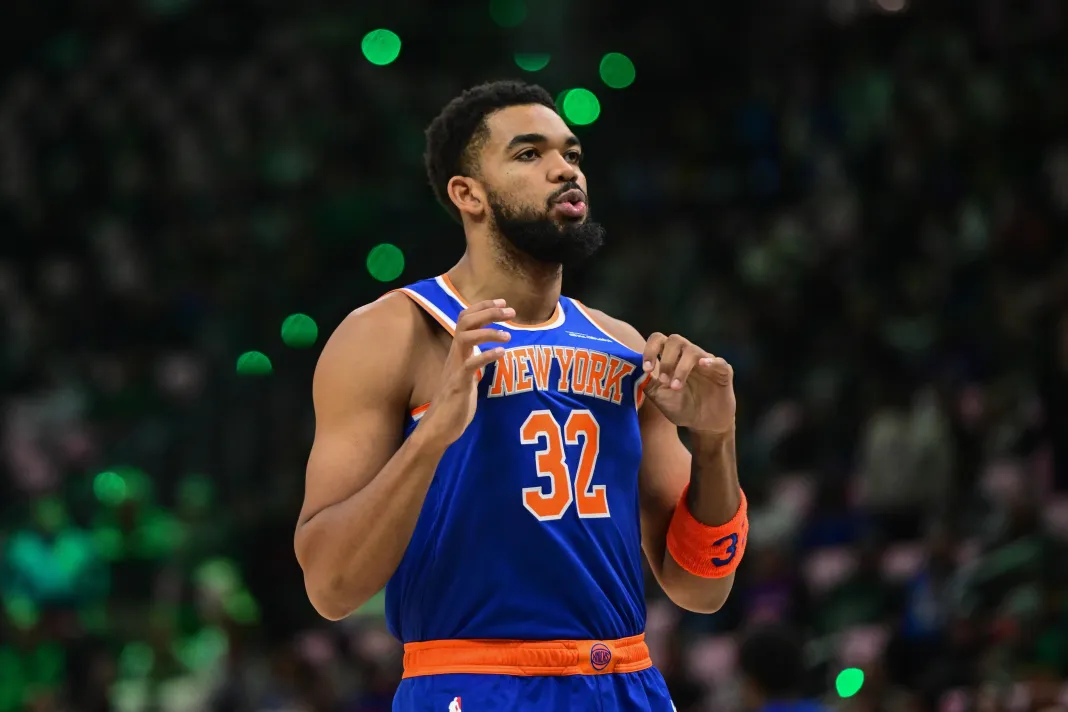 NBA: New York Knicks at Milwaukee Bucks Karl Anthony Towns, NY Knicks, NBA