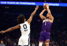 NBA Predictions Today: Best Bets and Player Props for Sunday, November 2 Suns star Devin Booker takes a jumper against the Grizzlies during the 2025-26 NBA season.
