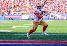 Tuley’s Takes: NFL Week 10 Picks Christian McCaffrey, San Francisco 49ers, NFL