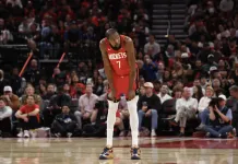 NBA Picks & Predictions Today (Nov. 7): Best Bets on Sides & Totals Rockets star Kevin Durant rests against the Mavericks during the 2025-26 NBA season.