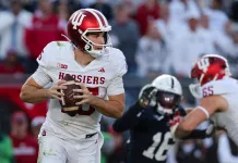 Week 12 College Football Betting Splits Systems and Picks Fernando Mendoza, Indiana, college football