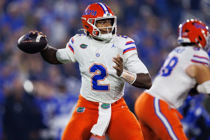 DJ Lagway, Florida, college football