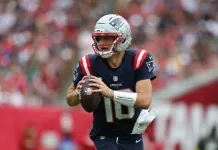 Jets vs. Patriots Predictions: Week 11 Thursday Night Football odds, picks and player props Patriots quarterback Drake Maye looks to throw against the Buccaneers during the 2025 NFL season.