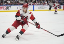 NHL Predictions: Expert Picks on Friday, November 14 Sebastian Aho, Carolina Hurricanes, NHL