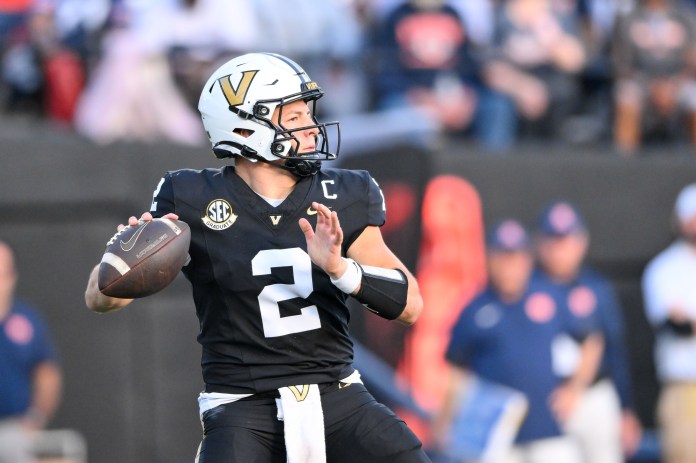 Diego Pavia, Vanderbilt, college football