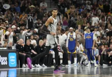 Victor Wembanyama Injury: How the next 2-3 weeks will impact Spurs, awards markets Spurs superstar Victor Wembanyama looks on against the Warriors during the 2025-26 NBA season.