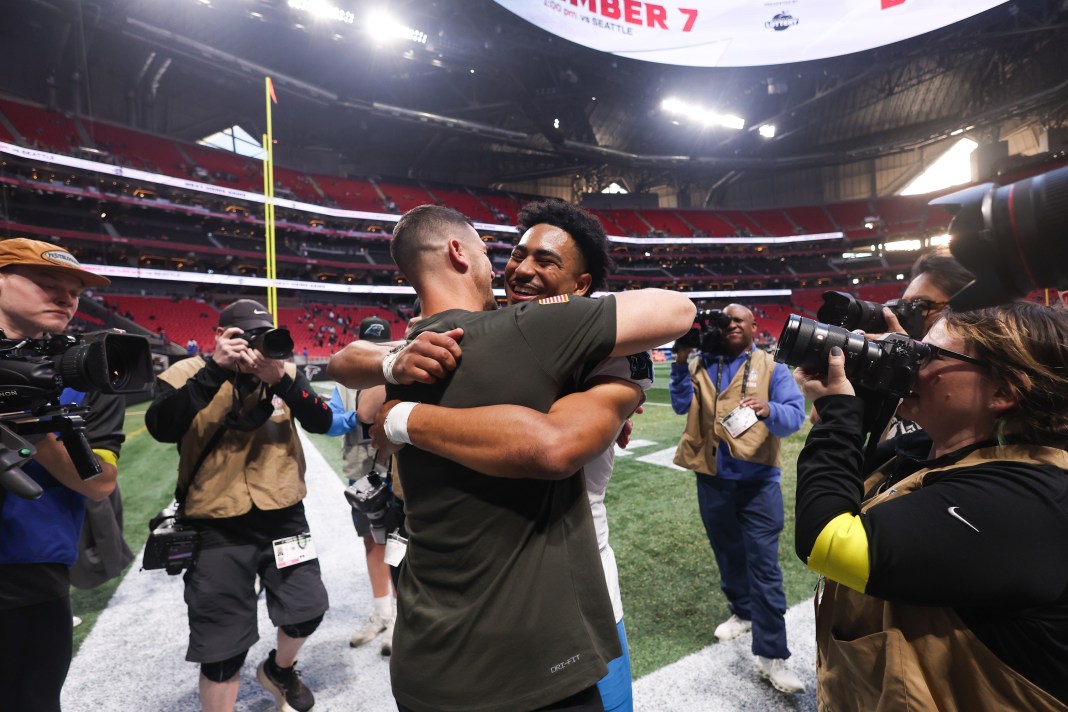 Carolina Panthers head coach and QB